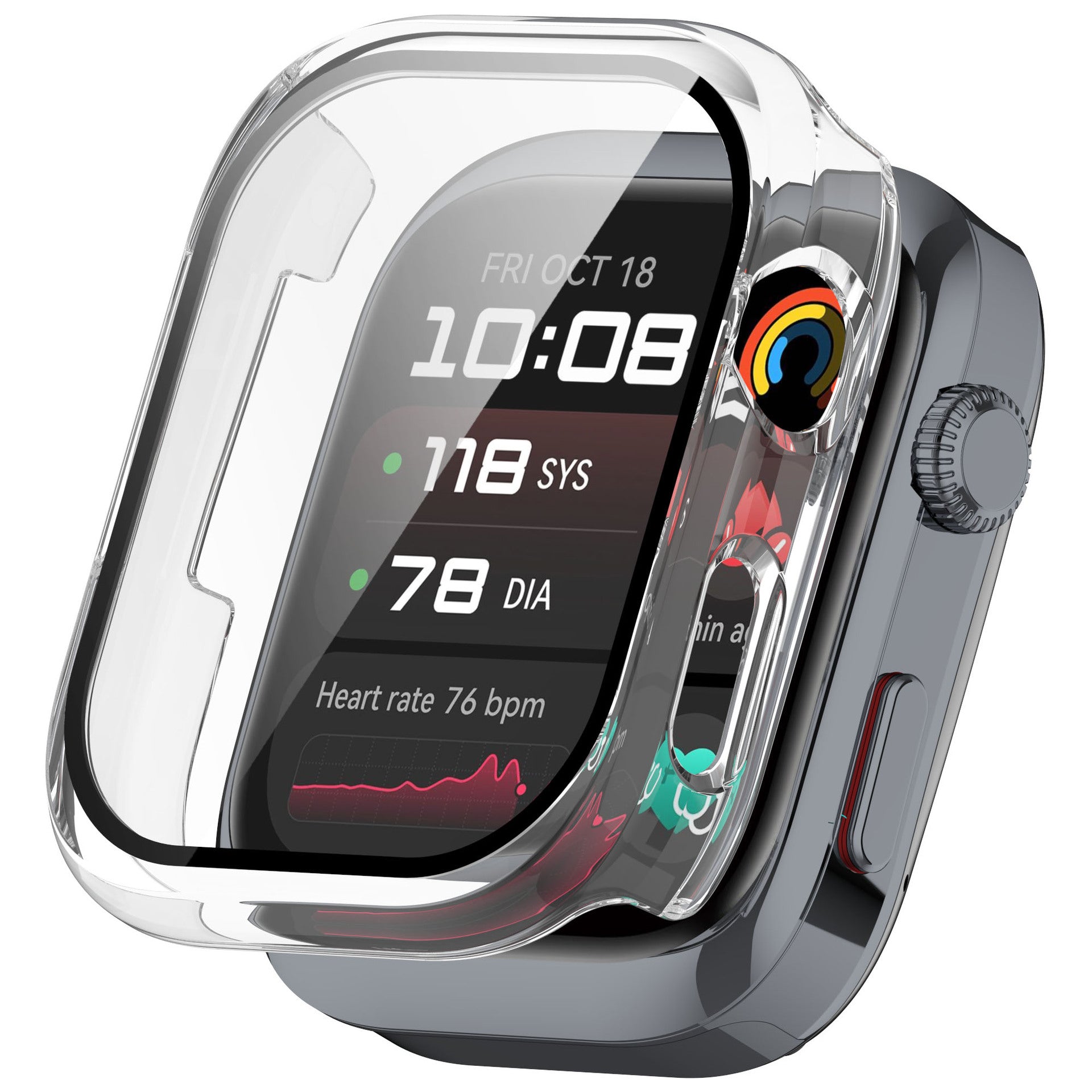 Huawei Watch D2 Hard Case with Glass (Transparent)