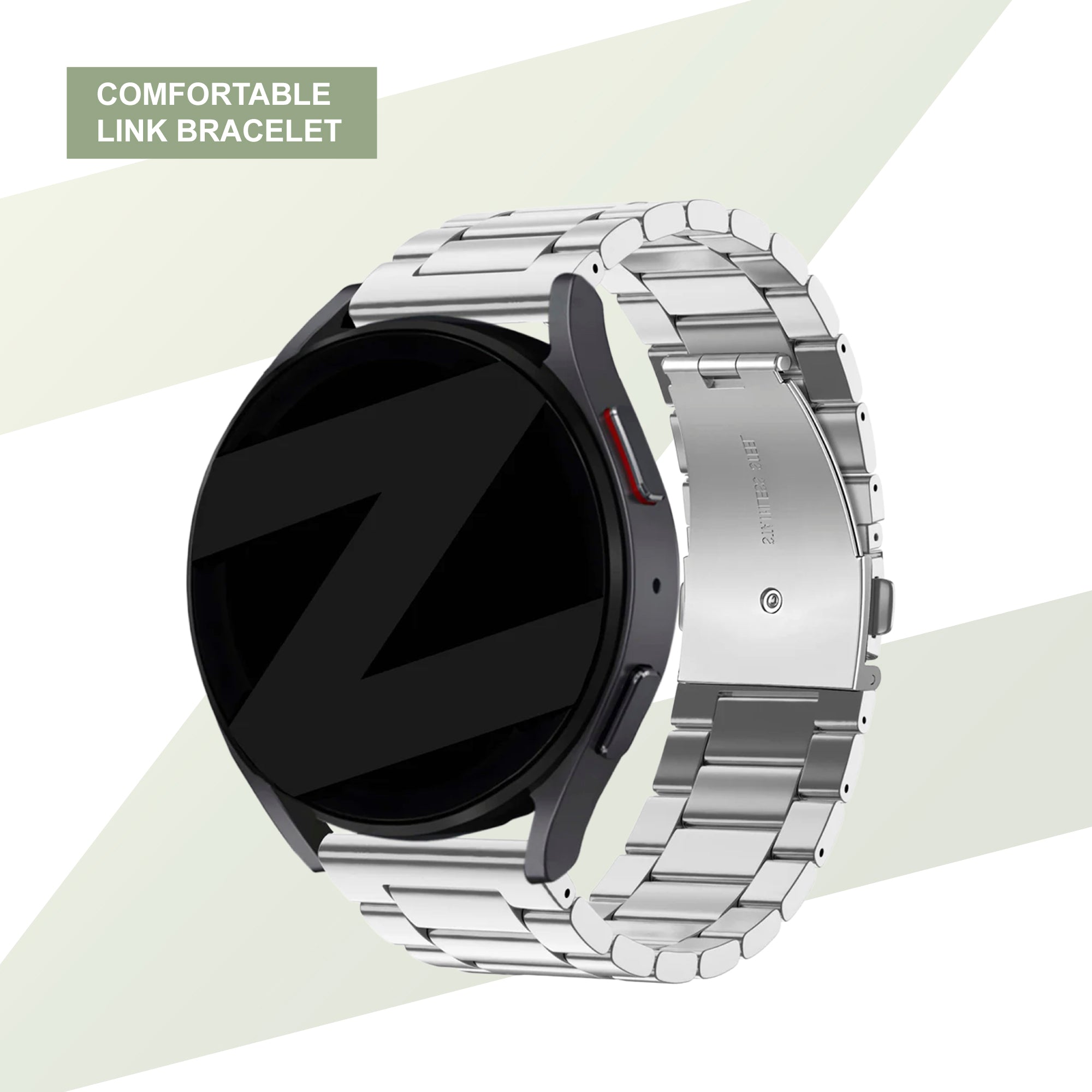 Garmin Forerunner 570 - 42mm Steel Strap 'Classic' (Silver)