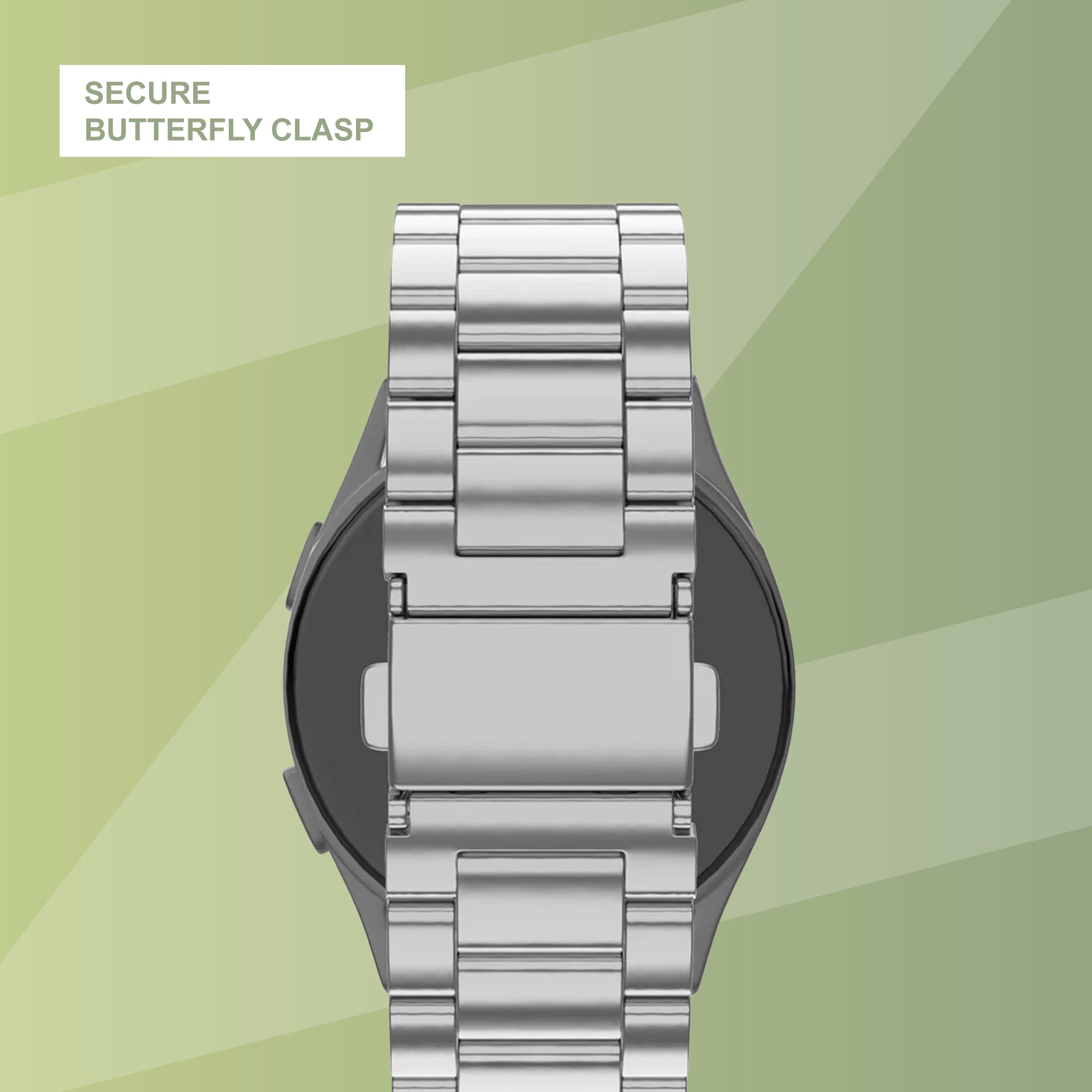 Garmin Vivoactive 6 Steel Strap 'Classic' (Silver)