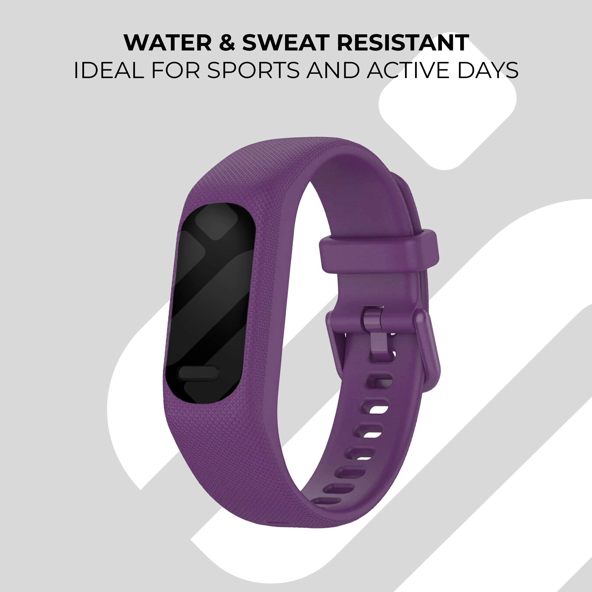 Garmin Vivosmart 5 Silicone Strap (Purple)