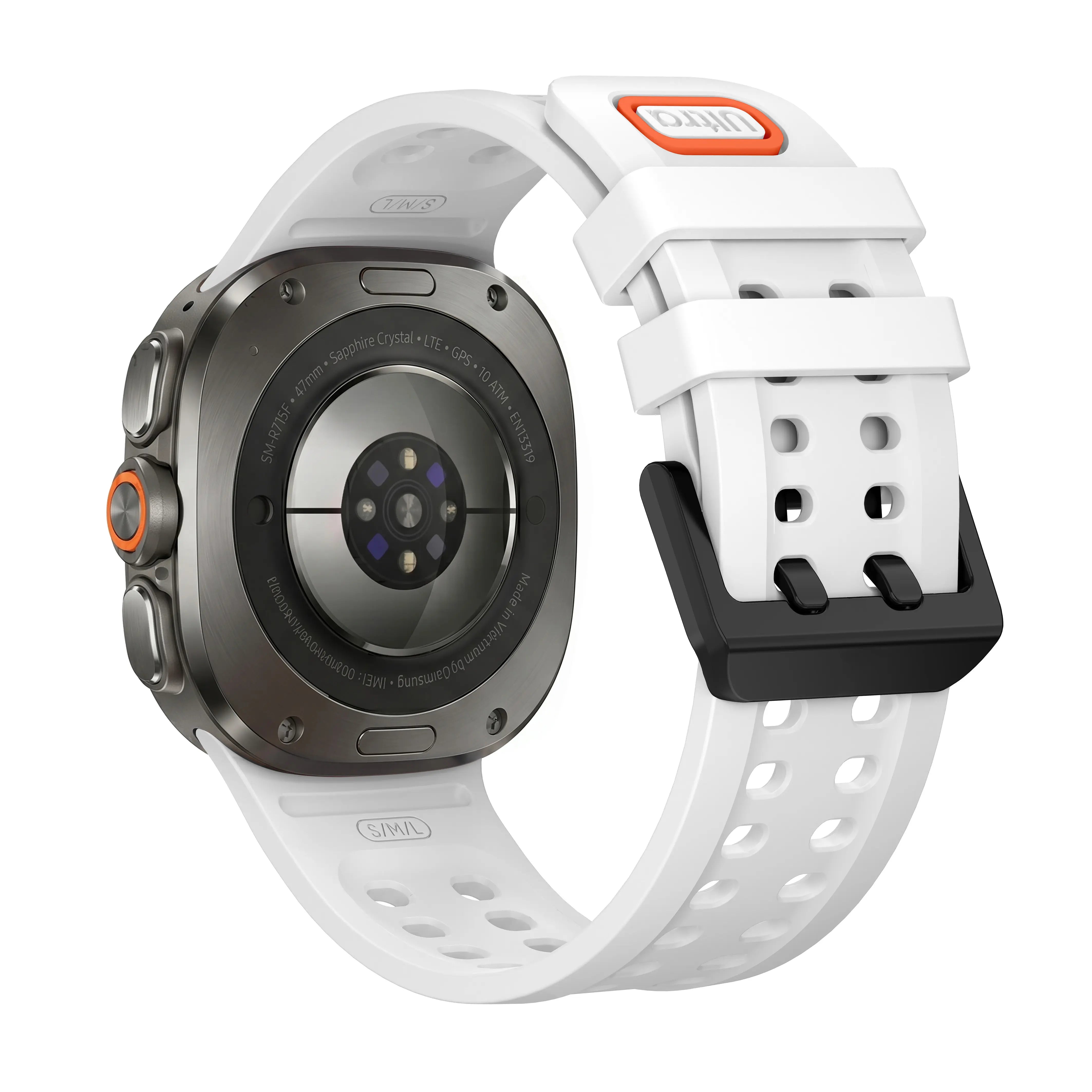 Samsung Galaxy Watch Ultra Silicone Strap (White)