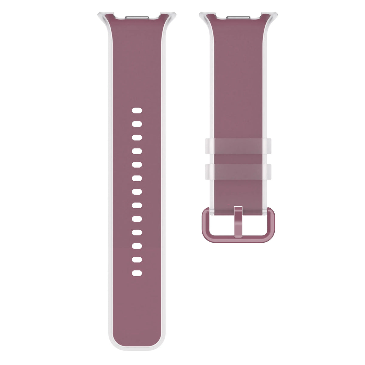 Samsung Galaxy Watch 8 - 40mm Jelly Silicone Strap (Wine Red)