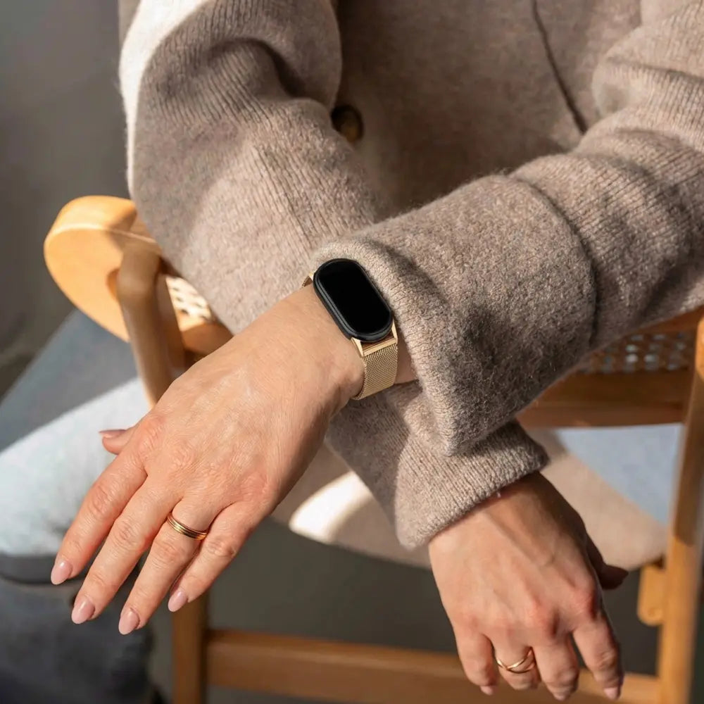 Xiaomi Smart Band 9 Milanese Strap (Champagne Gold)
