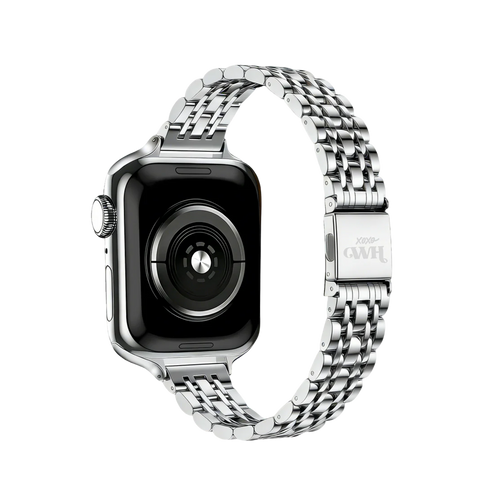 xoxo Wildhearts Apple Watch Steel Strap 'Slim' (Silver)