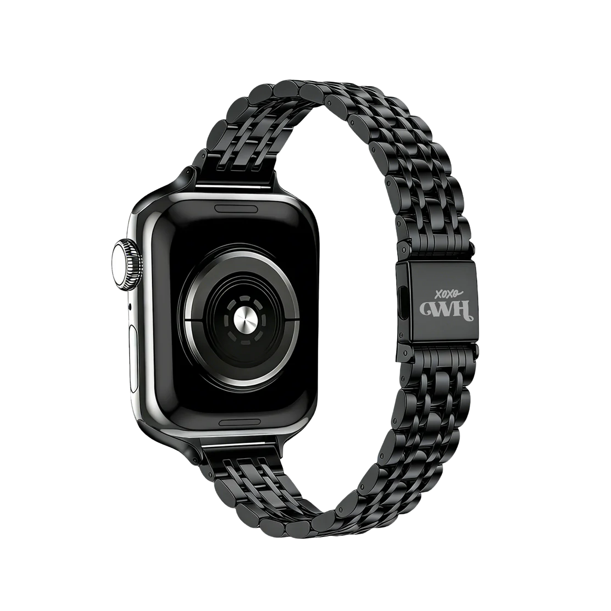 xoxo Wildhearts Apple Watch Steel Strap 'Slim' (Black)