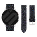 Amazfit Bip U (Pro) Glitter Leather Strap (Black)