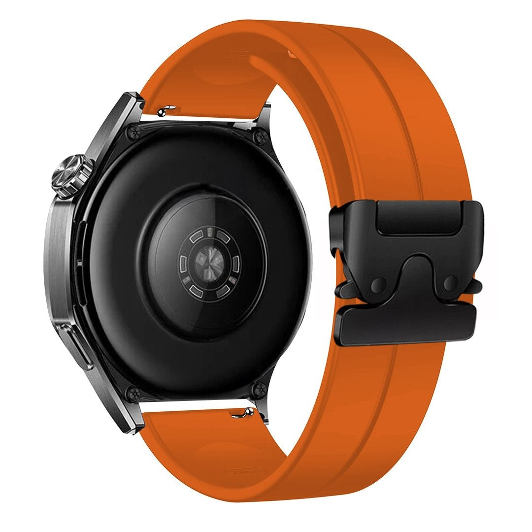 Suunto Vertical Silicone Strap with P-Buckle (Orange)