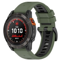 Garmin Instinct 3 - 45mm Sport Buckle Strap (Olive Green/Black)