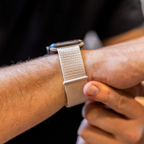 Apple Watch Ultra Nylon Loop Strap (Starlight)