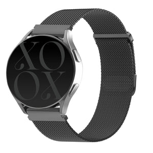 xoxo Wildhearts Fossil Gen 5e 44mm Milanese Strap (Black)