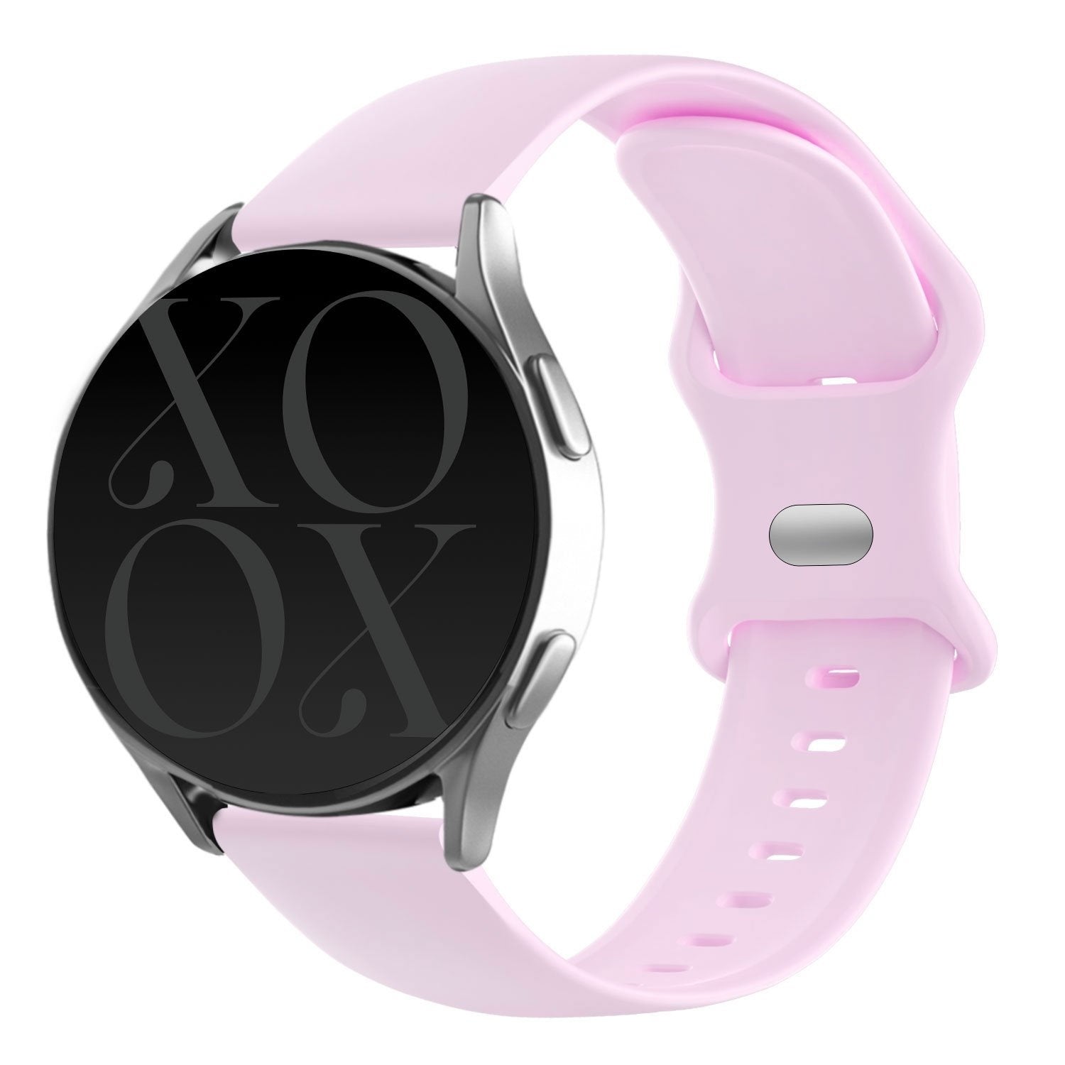 xoxo Wildhearts Samsung Galaxy Watch 6 - 40mm Silicone Strap (Bright Pink)