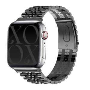 xoxo Wildhearts Apple Watch Steel Strap (Black)