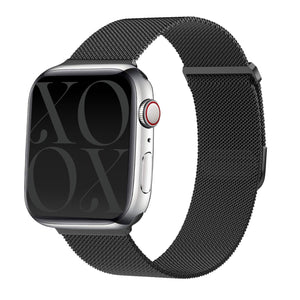 xoxo Wildhearts Apple Watch Milanese Strap (Black)