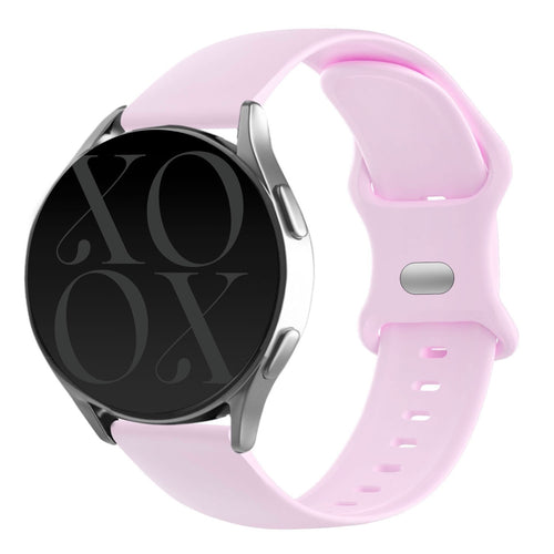 xoxo Wildhearts Samsung Galaxy Watch 46mm Silicone Strap (Bright Pink)