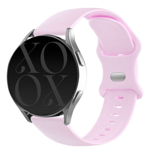 xoxo Wildhearts Fossil Gen 6 44mm Silicone Strap (Bright Pink)