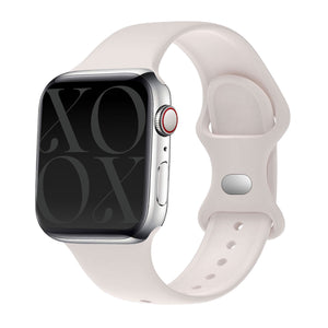 xoxo Wildhearts Apple Watch Silicone Strap (Beige)