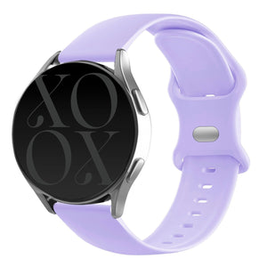 xoxo Wildhearts Samsung Galaxy Watch Active Silicone Strap (Lilac)