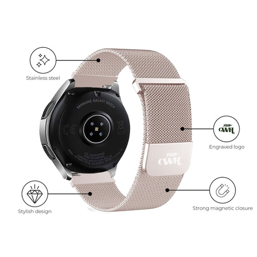 xoxo Wildhearts Xiaomi Amazfit GTS Milanese Strap (Rose Pink)