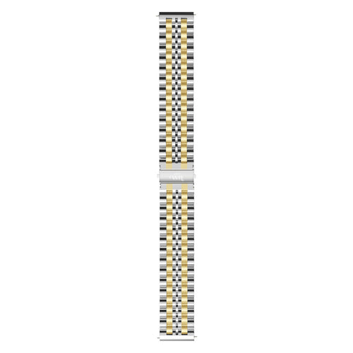 xoxo Wildhearts Samsung Galaxy Watch Active Steel Strap (Silver/Gold)