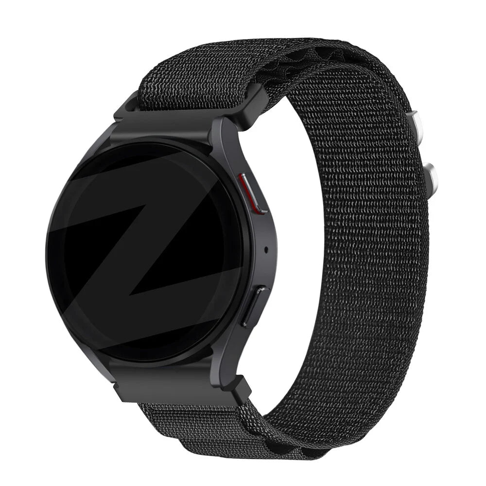 Bandz Huawei Watch 5 - 46mm Alpine Nylon Strap (Black)