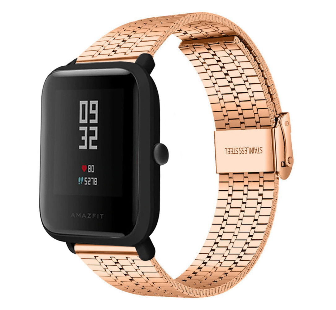 amazfit-bip-rvs-band-rose-goud