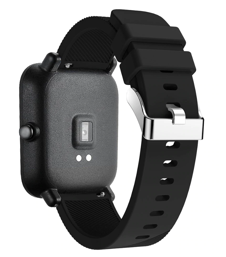 amazfit-bip-silicone-band-zwart-2