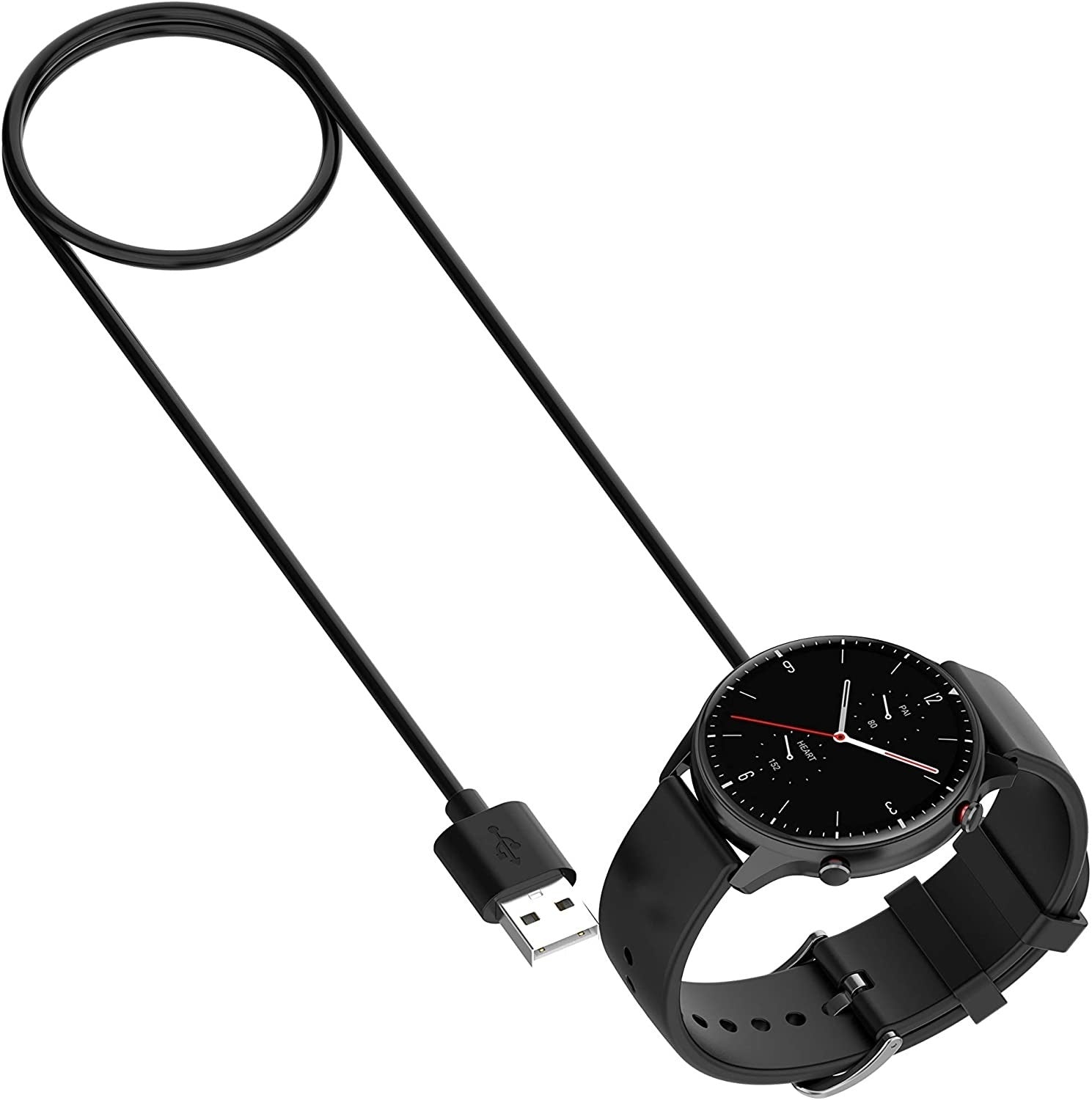 AXFEE Caricatore Compatibile Con Amazfit GTR 2 2e, GTS 2 2e, GTS2/GTS4 Mini, Pop PRO, Bip 3 P-RO,Bip U,T-Rex PRO(non per T-REX), Cavo di Ricarica USB a 2 Pin da 13 mm AXFEE Caricatore Compatibile Con Amazfit GTR 2 2e, GTS 2 2e, GTS2/GTS4 Mini, Pop PRO, Bip 3 P-RO,Bip U,T-Rex PRO(non per T-REX), Cavo di Ricarica USB a 2 Pin da 13 mm