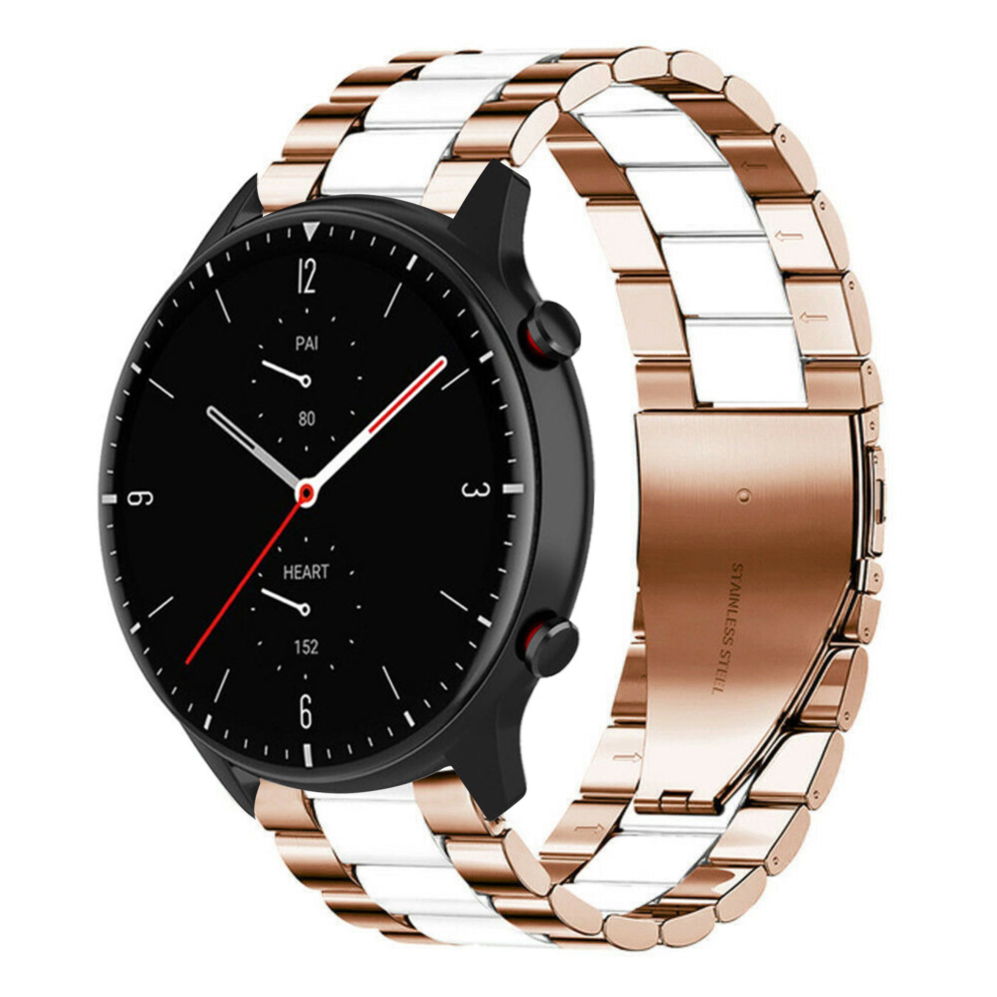 amazfit-gtr-2-stalen-band-rose-goud-wit