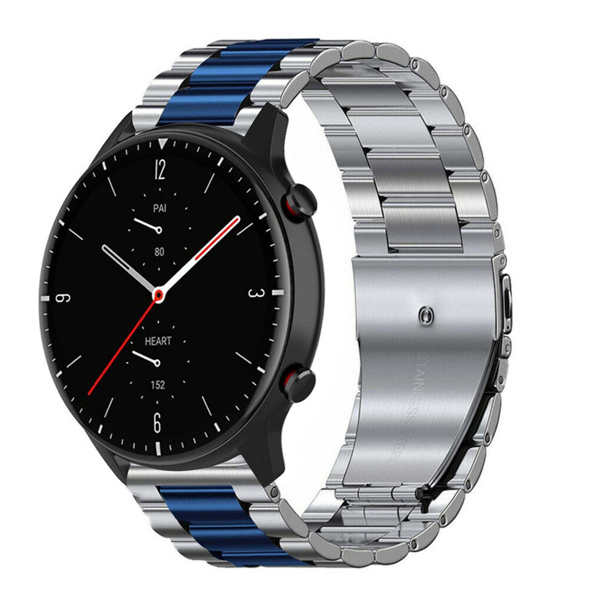 amazfit-gtr-2-stalen-band-zilver-blauw