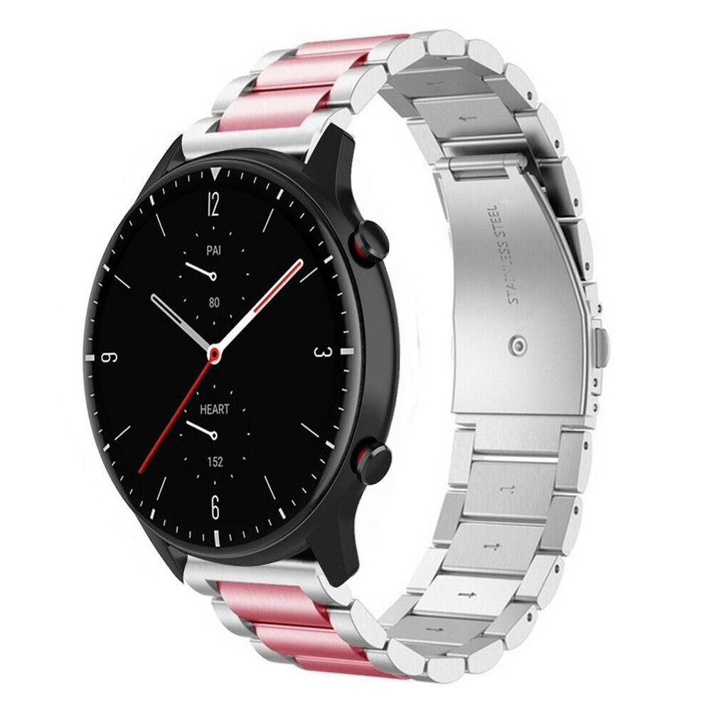 amazfit-gtr-2-stalen-band-zilver-roze