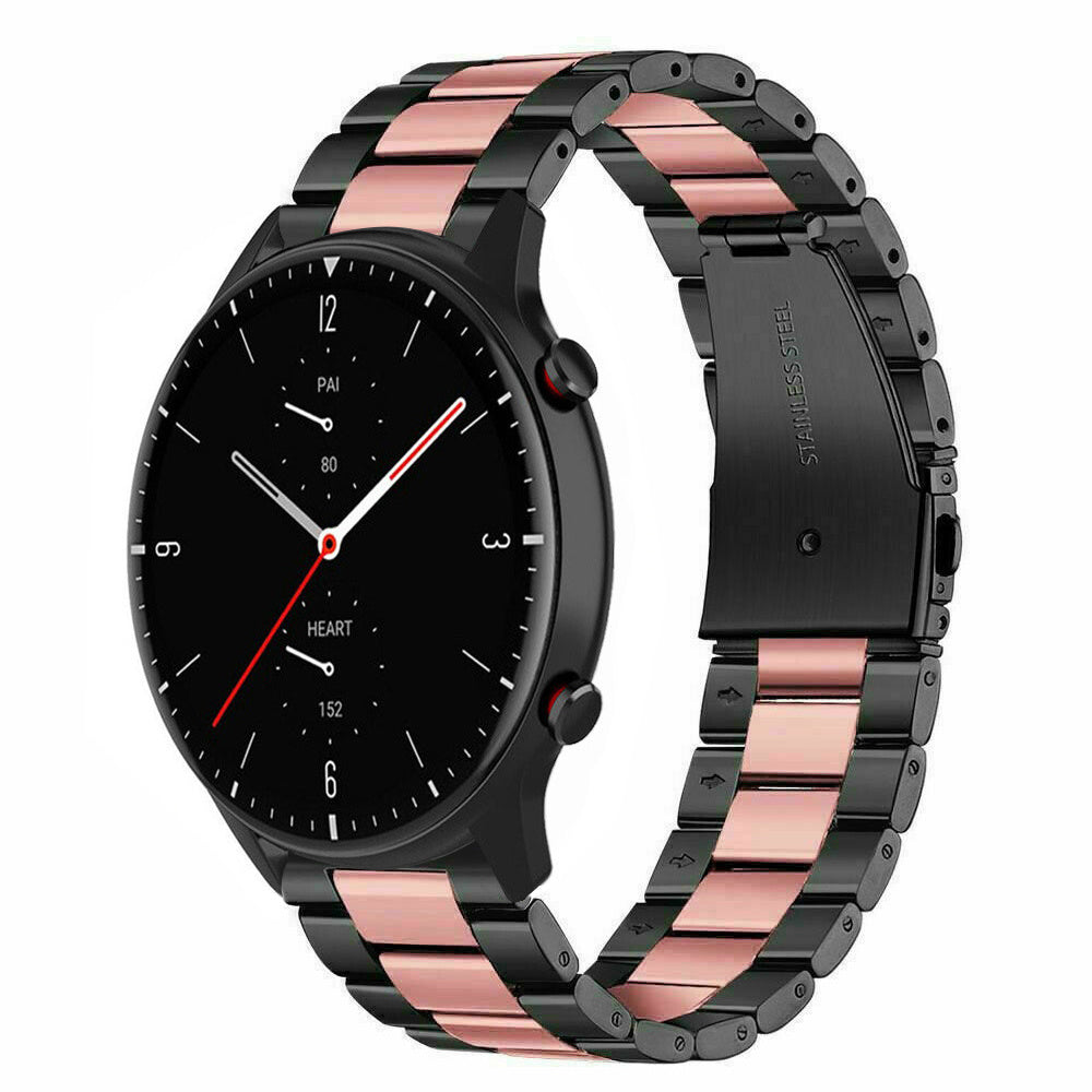 amazfit-gtr-2-stalen-band-zwart-roze