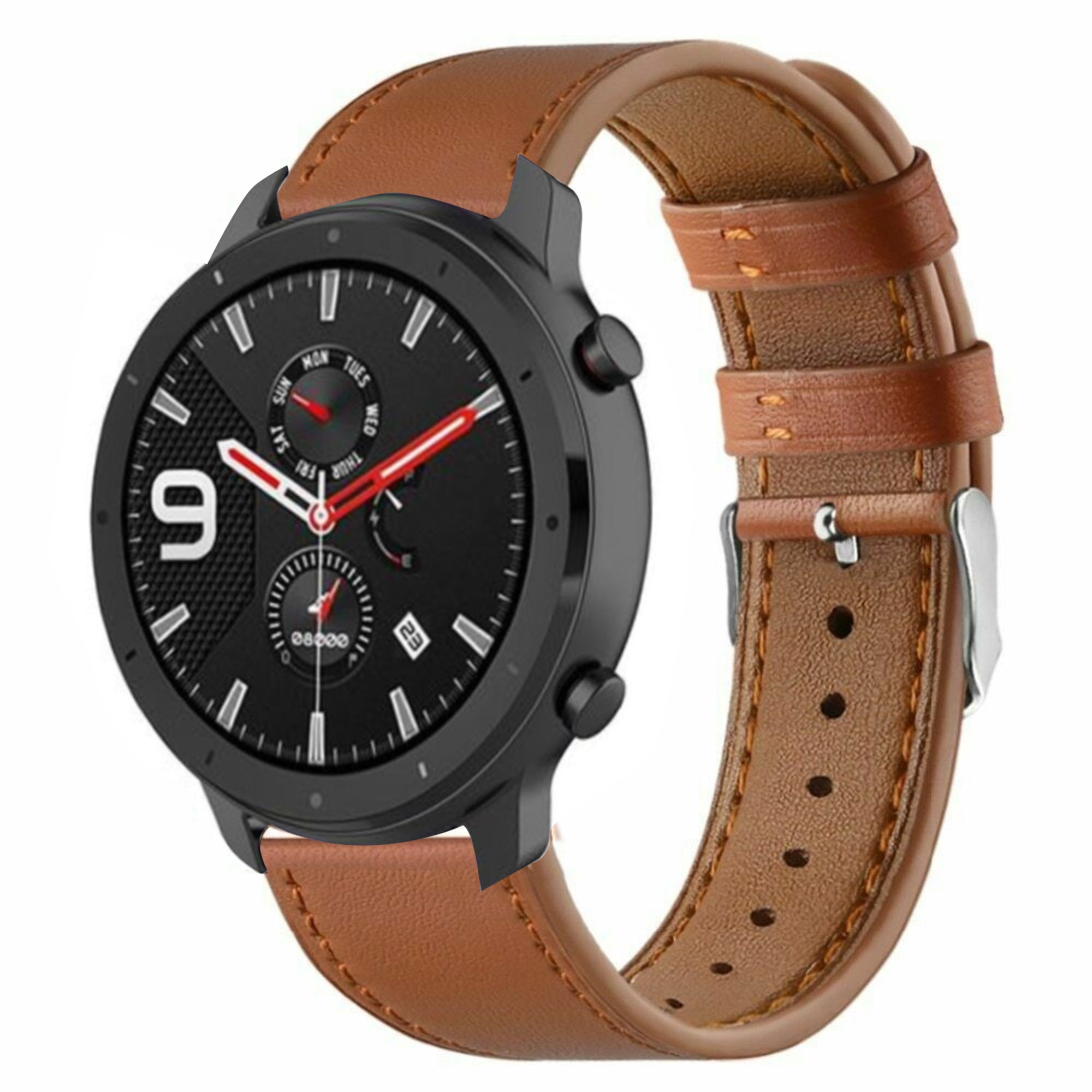 amazfit-gtr-leren-bandje-bruin