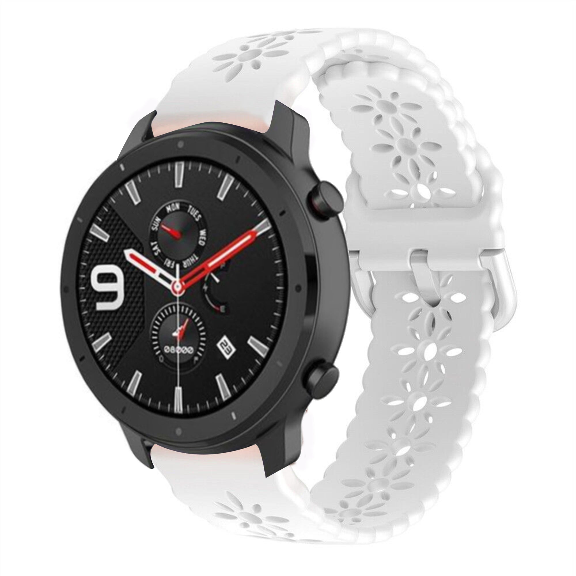 amazfit-gtr-siliconen-bandje-patroon-wit