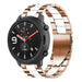 Amazfit GTR Steel Strap (Rose Gold/White)