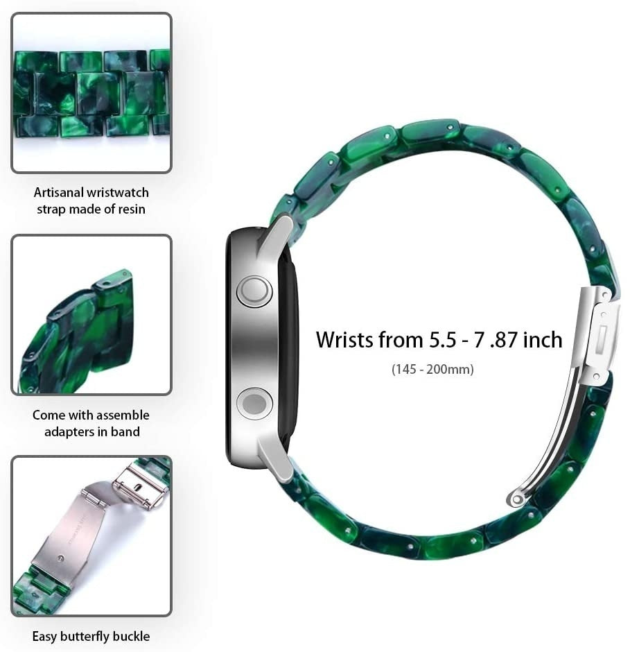 amazfit-gts-2-resin-band-groen-1