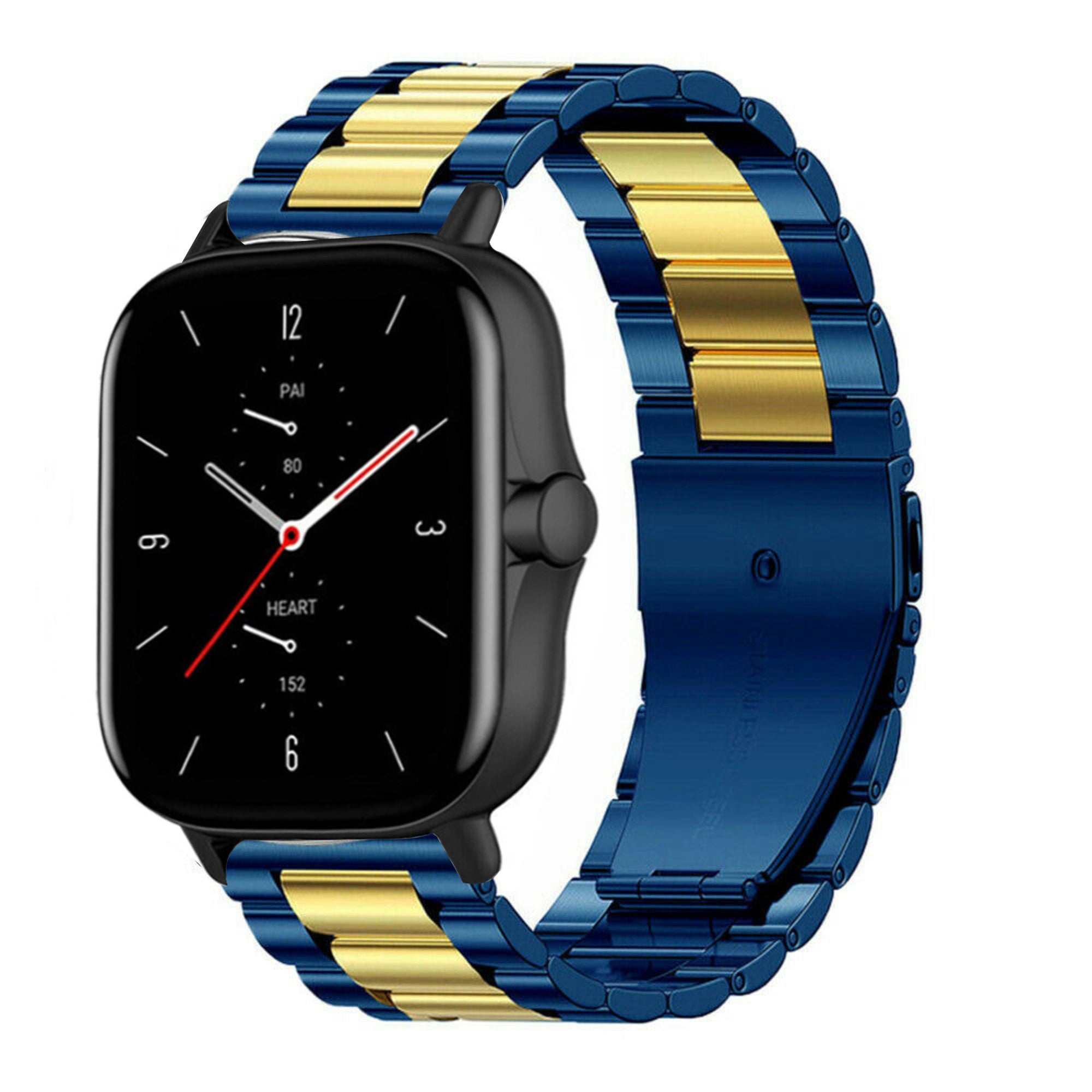 amazfit-gts-2-stalen-band-blauw-goud