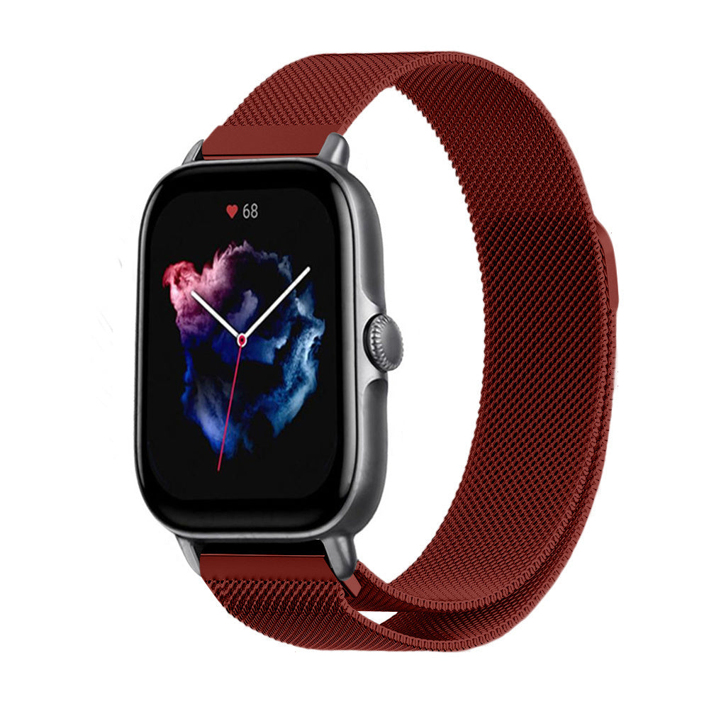 amazfit-gts-3-milanese-band-rood