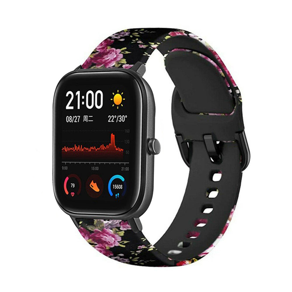 amazfit-gts-flower-bandje