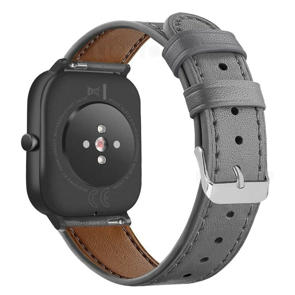 amazfit-gts-leren-bandje-grijs-2