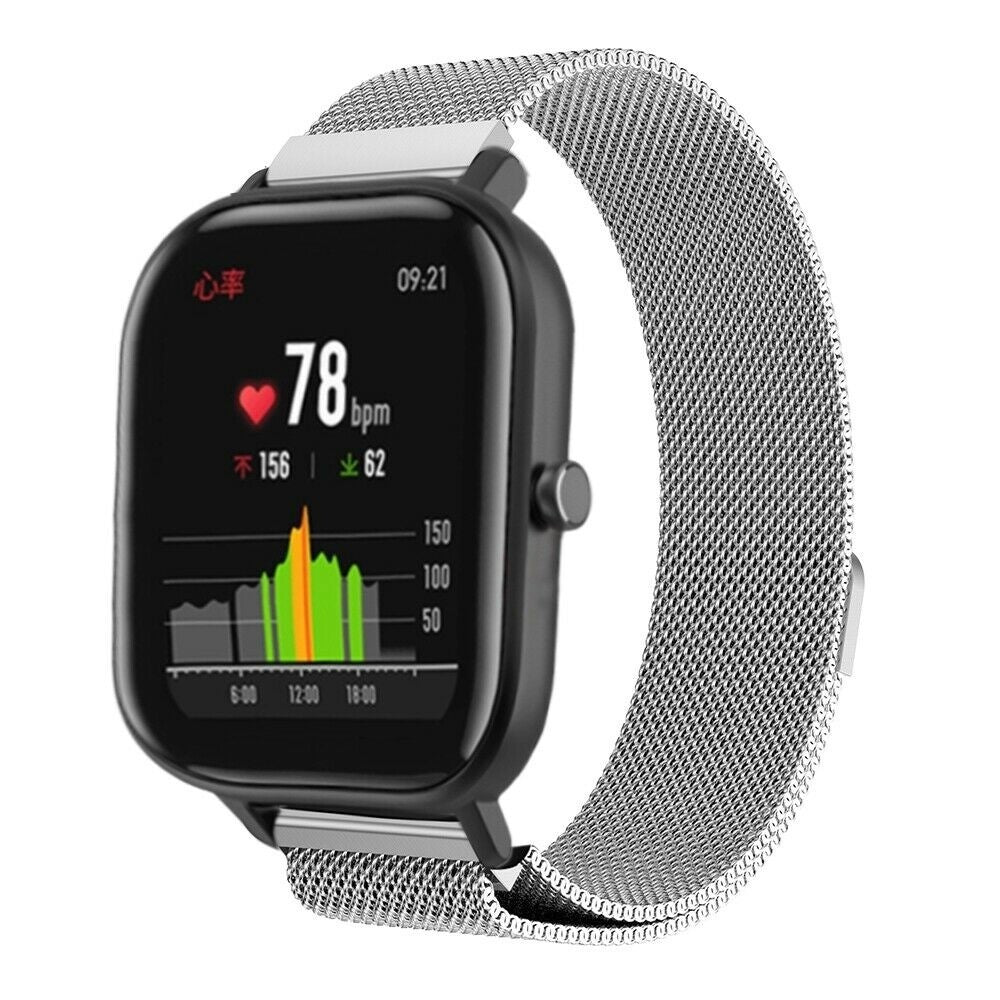 amazfit-gts-milanese-band-zilver