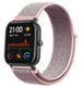 Xiaomi Amazfit GTS Nylon Strap (Grey/Pink)