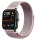 Xiaomi Amazfit GTS Nylon Strap (Grey/Pink)