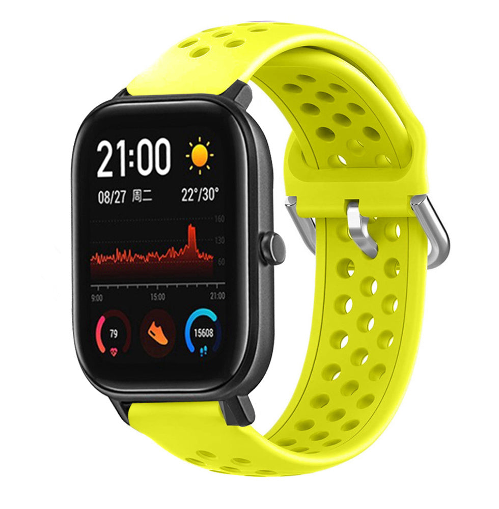 amazfit-gts-silicone-band-geel