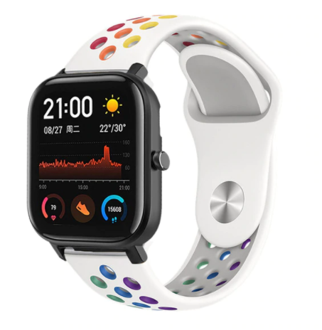 amazfit-gts-sport-band-wit-regenboog