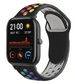 Xiaomi Amazfit GTS Sport Strap (Black/Rainbow)