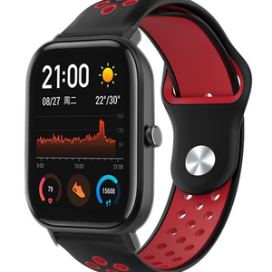 amazfit-gts-sport-band-zwart-rood