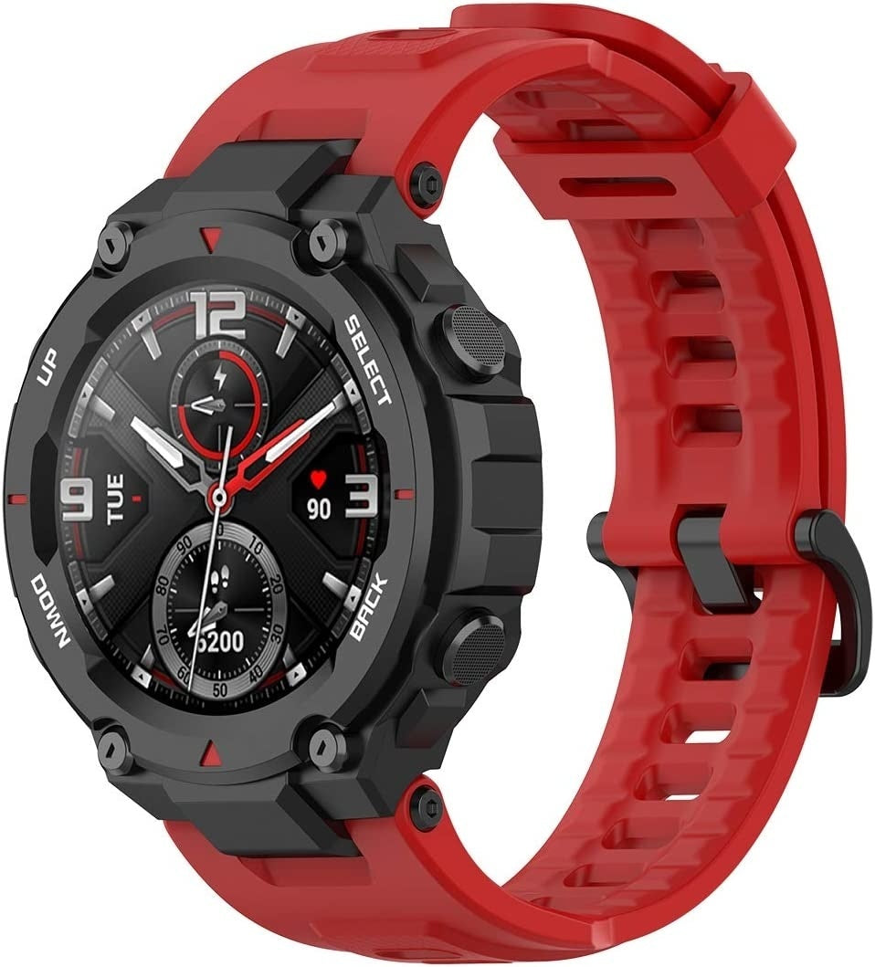 amazfit-t-rex-siliconen-bandje-rood