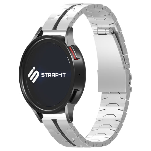 Xiaomi Amazfit Bip Steel Iron Strap (Silver/Black)