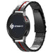 Samsung Galaxy Watch 46mm Steel Iron Strap (Black/Red)