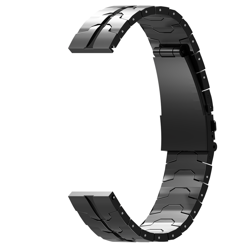 OnePlus Watch 3 Steel Iron Strap (Black)